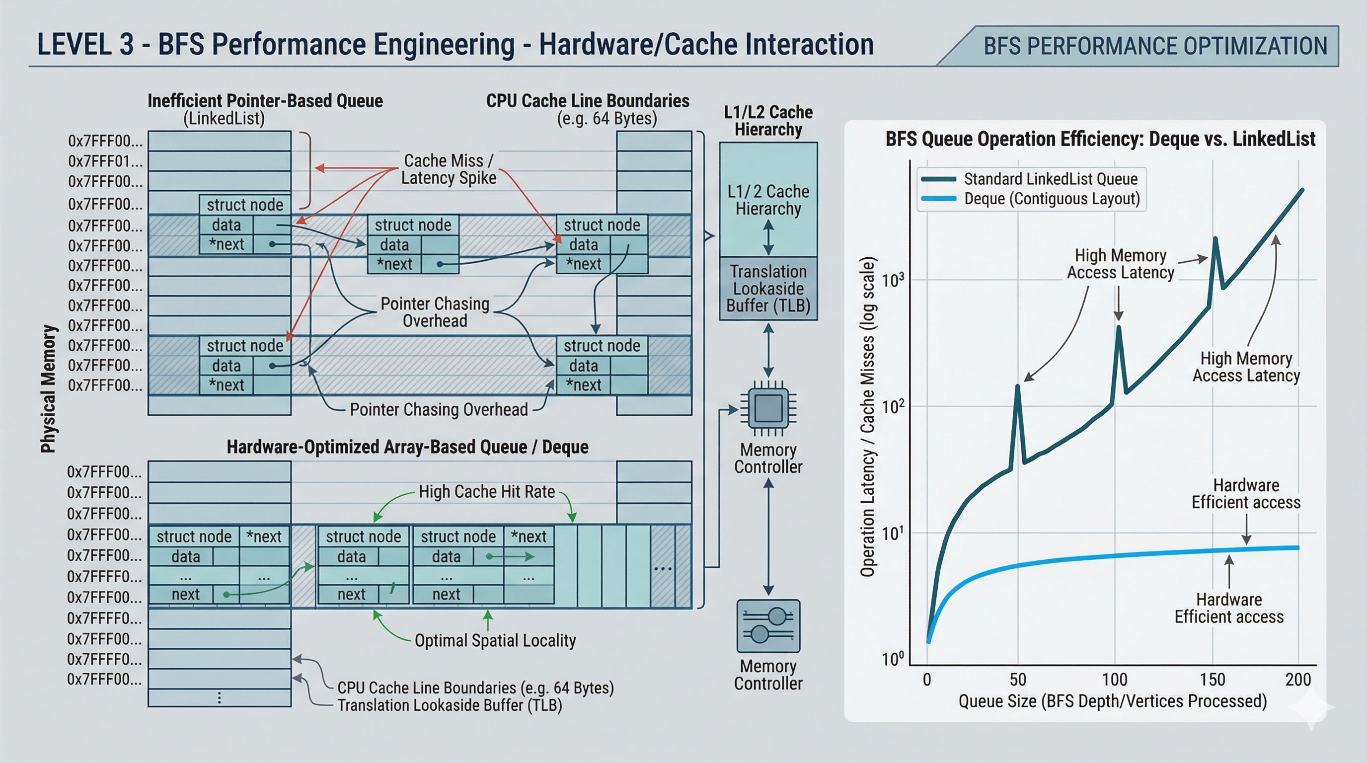 Advanced BFS optimization techniques and performance analysis